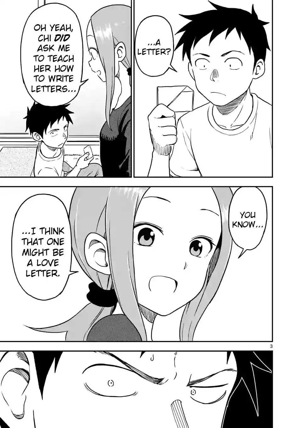 Karakai Jouzu no (Moto) Takagi-san Chapter 91 3